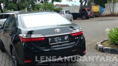 Miris..!! Plat Kendaraan Dinas SEKDA Bondowoso Disulap Menjadi Hitam