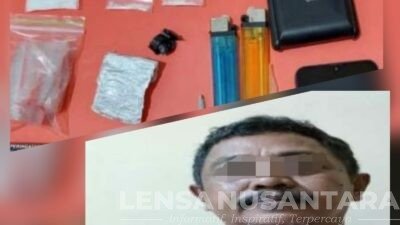 Nekat Jadi Pengedar Narkotika, Pria Paruh Baya Ini Dibekuk Polres Probolinggo