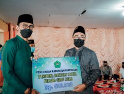 Safari Ramadhan di Dua Kecamatan, Bupati Pamekasan Salurkan Bantuan Untuk Guru Ngaji dan Mushalla