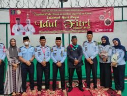 WBP Lapas Kelas III Surulangun Rawas Mendapatkan Remisi Hari Raya idul Fitri 1443H