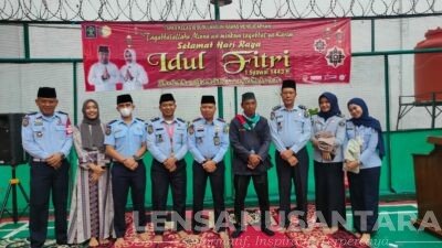 WBP Lapas Kelas III Surulangun Rawas Mendapatkan Remisi Hari Raya idul Fitri 1443H