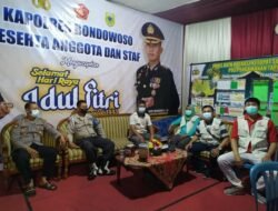 Dinkes Bondowoso Keliling Pos Pam Ketupat Semeru Tahun 2022
