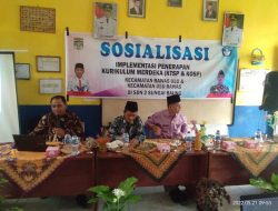 Disdik Muratara Gelar Sosialisasi Implementasi Penerapan Kurikulum Merdeka di SDN 2 Sungai Baung