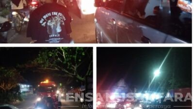 Jalan Raya Banyuwangi Macet Total Hingga Malam Hari