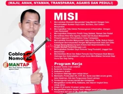 Abdul Hallik Nomor Urut 2 Calon Kepala Desa Sungai Baung Menuju Perubahan Maju
