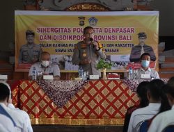 Polresta Denpasar Gelar Pembinaan Mental Dan Karakter Siswa SMA/SMK se-Kota Denpasar