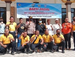 Sambut Hari Lalu Lintas Bhayangkara Ke – 67, Satlantas Polres Pamekasan Gandeng PR Ayunda Gelar Baksos 