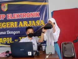 SMA Negeri Arjasa Berkolaborasi Dengan Disdukcapil Jember Permudah Rekam KTP Elektronik