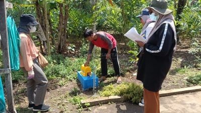 Tim DPKP Lumajang Lakukan Uji Fungsi Program HAMP di Desa Jambekumbu