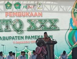 Bupati Mas Tamam Resmi Buka Gelaran MTQ ke XXX Kabupaten Pamekasan Tahun 2022