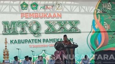 Bupati Mas Tamam Resmi Buka Gelaran MTQ ke XXX Kabupaten Pamekasan Tahun 2022