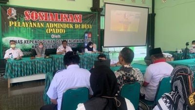 Proses Makin Mudah, Pemkab Bojonegoro Gelar Sosialisasi Layanan Adminduk di Kecamatan