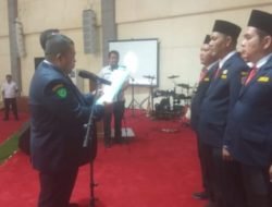 Bupati Dolly Hadiri Pelantikan Ahmad Bangun Ritonga Sebagai Ketua Karang Taruna Tapsel