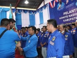 Mewakili Bupati Dolly Sekda Hadiri Pelantikan DPD KNPI Tapsel