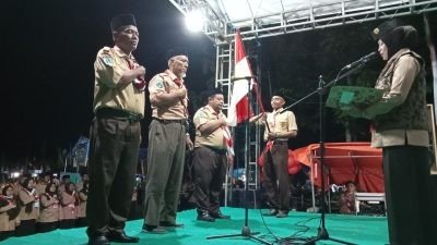 Jambore Ranting Serta Pelantikan Mabiran dan Pengurus Kwaran Gerakan Pramuka Kecamatan Kanor Bojonegoro