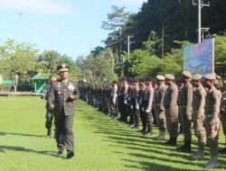 Dandim 1804/Kaimana Pimpin Upacara Peringatan HUT TNI Ke-77 Tahun 2022