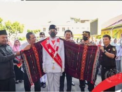Wali Kota Padang Sidempuan Sambut Dengan Meriah Mario Adhiyaksa Sihombing