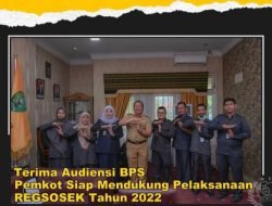 Wali Kota Irsan Terima Kunjungan Kepala BPS Padang Sidempuan