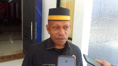 Aksi Perusakan Fasilitas Kantor BKPSDM Kaimana, Wabup Hasbulla : Demo Boleh Saja Tetapi Tidak Merusak Fasilatas Pemerintah