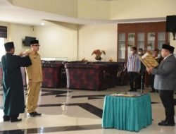 Bupati Dolly Lantik M Frananda Sebagai Penjabat Sekda Tapsel