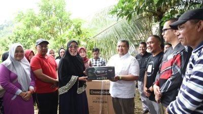 Bupati Tapsel Dukung Pengembangan UMKM Ikan Jurung “Presto” Batang Toru