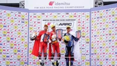 Raih Podium Tertinggi, Indonesia Raya Berkumandang di ARRC Sepang