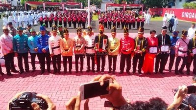 Gelar Upacara HUT Kota Bitung Ke 32, Maurits-Hengky Ucapkan “Terimakasih Warga Kota Bitung”