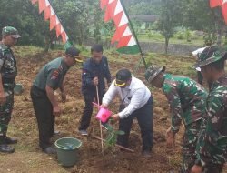 Peringati Hari ABRI ke 77, Batalyon Raider 514 Bondowoso dan Perhutani Lakukan Reboisasi