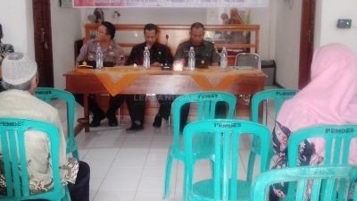 Forkopimcam Kecamatan Patebon Menyaksikan Undian Nomor Urut Pilkades di Desa Bangunsari