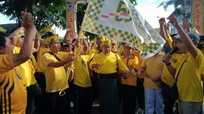 H. Karim Lepas JJS, Ribuan Warga Jember Meriahkan HUT Golkar ke- 58