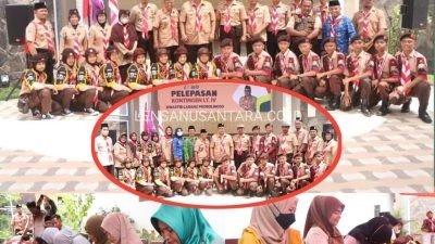 Pelepasan Peserta Dalam Rangka Lomba Tingkat IV Kwarda Jatim Regu Penggalang Probolinggo