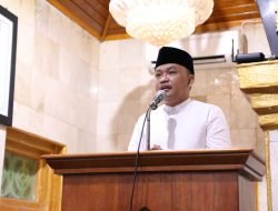 Ilham Azikin Hadiri Peringatan Maulid Nabi Muhammad SAW Masjid Besar Taqwa Tompong