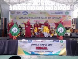 Bupati Kendal Membuka Lomba Mapsi Tingkat SMP