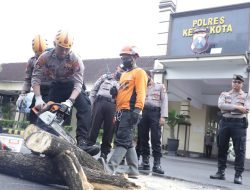 Polres Kediri Kota Tingkatkan Kemampuan Penanggulangan Bencana