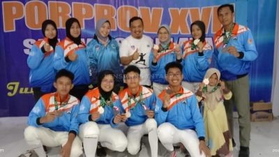 Cabor Anggar Persembahkan 4 Medali Untuk Kabupaten Bantaeng di Porprov Sulsel