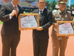 Bojonegoro Raih Penghargaan Penyelenggara Terbaik Kirab Pataka dari Gubernur Jatim