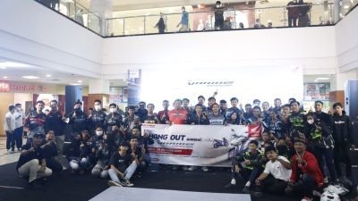 Puluhan Komunitas Honda Sambut dan Ramaikan Regional Launching New Honda Vario 125