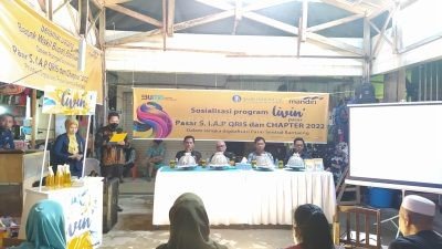 Beri Kemudahan Bagi Pelaku Pasar, Wabup Buka Sosialisasi Program Pasar SIAP QRIS