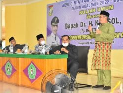 Pj. Bupati Kampar Beri Kuliah Umum di STIE Bangkinang