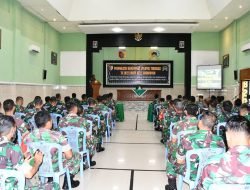 Kodim 0822 Bondowoso Gelar Sosialisasi  Peningkatan Kemampuan Aparat Komando Kewilayahan Tersebar