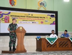 Hadiri Internalisasi Pengasuhan Balita Mempercepat Penurunan Stunting, Ini Pesan Dandim 0822 Bondowoso