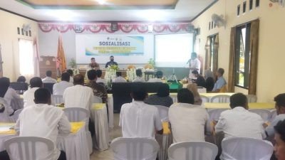 DPMD Pultab Bangun Sosialisasi Program Kemitraan BumDes dan Bakti Kominfo