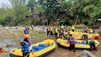 Spot Menakjubkan, Songa Adventure Rafting Probolinggo Jadikan Ajang Kejurda Arung Jeram 2022