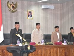 Pj Bupati Kampar Sampaikan Nota Keuangan APBD Tahun 2023 dan dua Ranperda Tahun 2022