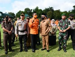 Siaga Bencana, Prajurit Kodim 0822 Bondowoso Ikuti Apel Bersama