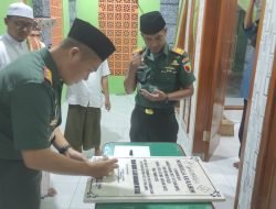 Dandim 0822 Bondowoso Resmikan Mushola Ar Rahim Koramil Tegalampel