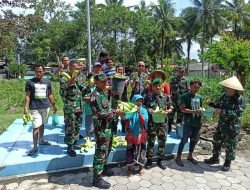 Kodim 0822 Bondowoso Panen Perdana Tanaman Hortikultura