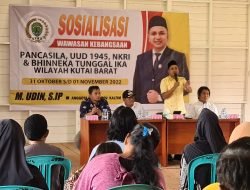 M. Udin Anggota DPRD Kaltim Gelar Sosialisasi Wawasan Kebangsaan di Kutai Barat