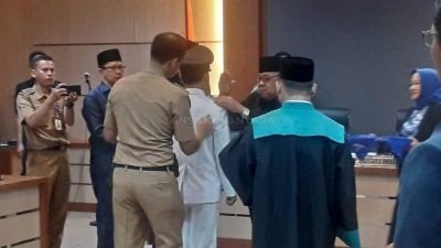 Bupati Lahat Lantiķ Herlabang Jabat Camat Merapi Barat Gantikan Sumarno Persiapan Pensiun