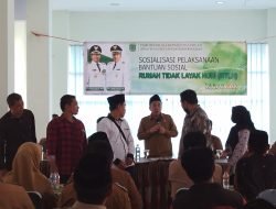 Sosialisasi Bantuan RTLH Tahun Anggaran 2022 di Kecamatan Gempol Kabupaten Pasuruan